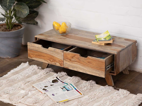 Duraster Alpaca Sheesham Wood TV Unit #13