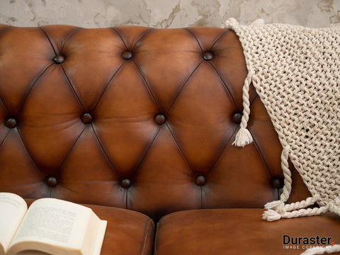 Duraster Chesterfield Traditional Three Seater Sofas #8