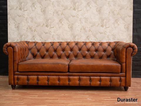 Duraster Chesterfield Traditional Three Seater Sofas #8