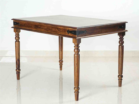 Sheesham Wood Dining Table Set 4 Seater
