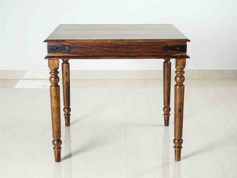 Sheesham Wood Dining Table Set 4 Seater