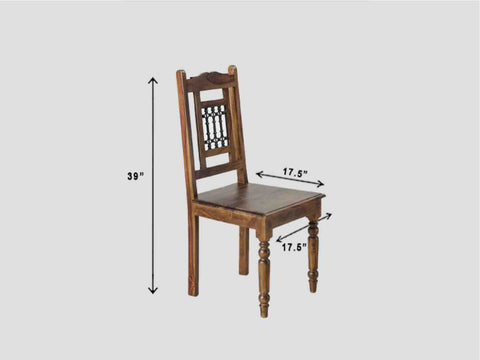 Sheesham Wood Dining Table Set 4 Seater