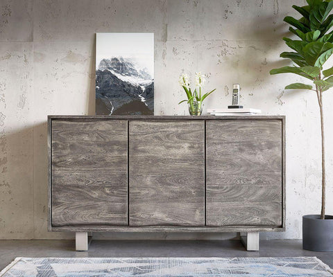 Eternal Modern Acacia Sideboard Cabinet #6 - Duraster 