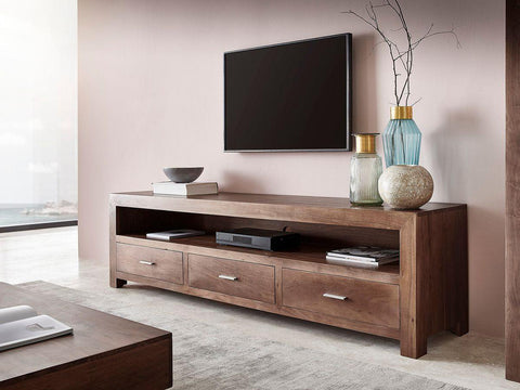 Acacia Wood TV Unit