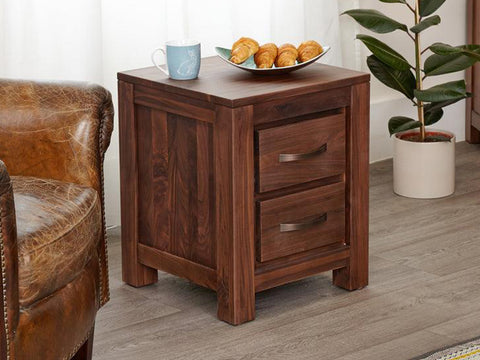 Sheesham Wood Sofa Side Table