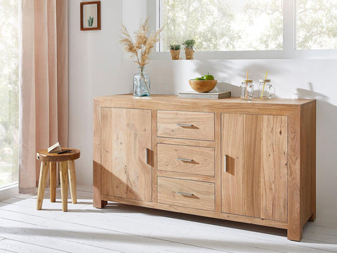 Duraster Elementary Simple Acacia wood Sideboard #4