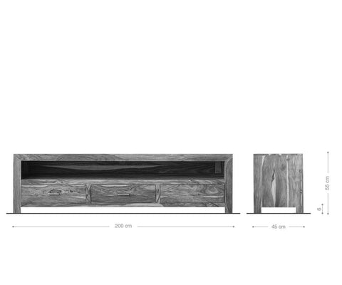 Eternal Modern Acacia TV Unit #2 - Duraster 