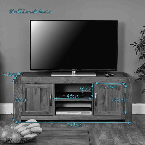 Arthur TV Stand Acacia Wood #2 - Duraster 