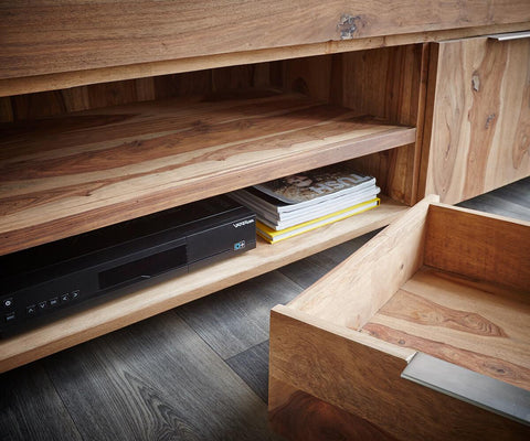 Eternal Modern Acacia wood TV Unit #4 - Duraster 