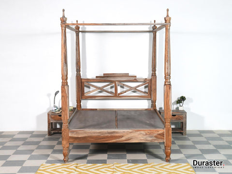 Alpaca Modern Canopy Four Poster Bed