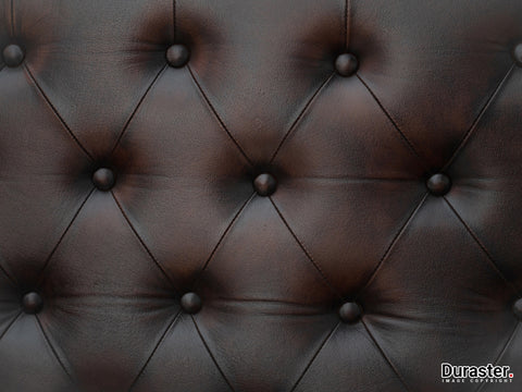 Duraster Chesterfield Colonial Brown One Seater Sofas #13