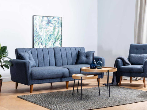 Duraster Daisy Two Seater Navy Blue #12