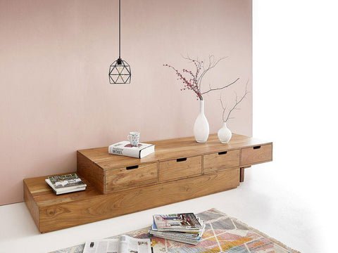 Acacia Wood TV Unit