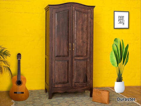 Tuscany Colonial Style Acacia Wood Wardrobe Cabinet #1 - Duraster 