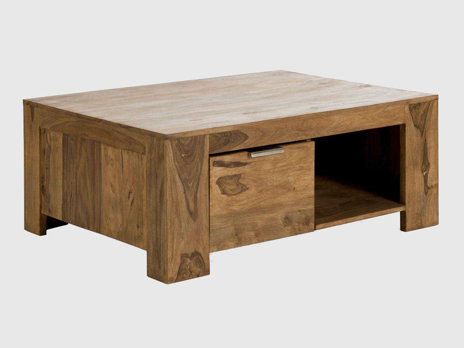 Duraster Nairobi Sheesham Wood Coffee Table with Drawer | Duraster