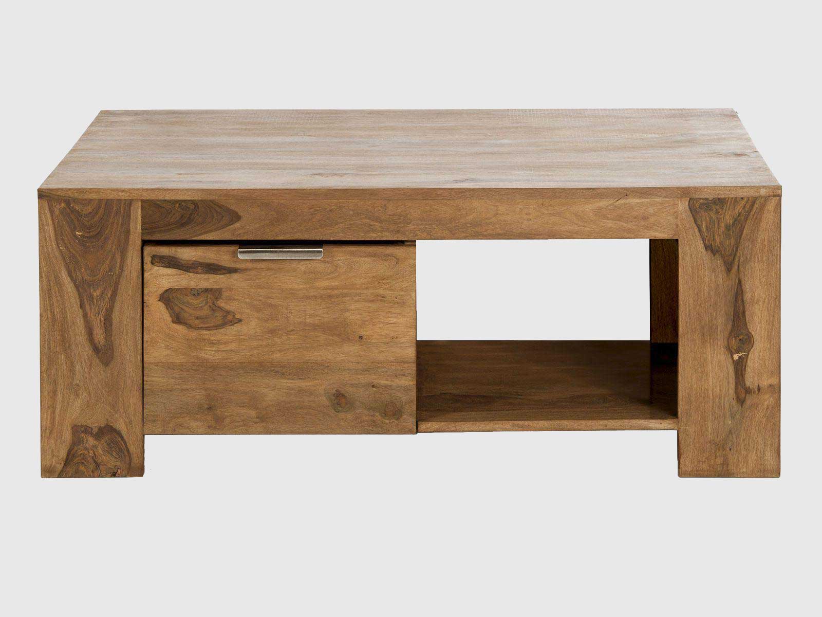 Duraster Nairobi Sheesham Wood Coffee Table with Drawer | Duraster