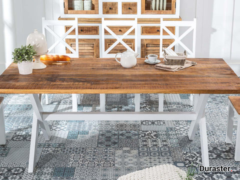 Novo Premium Solid Mango Wood Dining Set with Chairs #1 - Duraster 