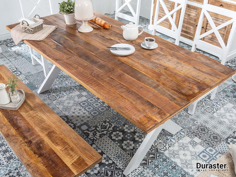 Novo Premium Solid Mango Wood Dining Set with Chairs #1 - Duraster 