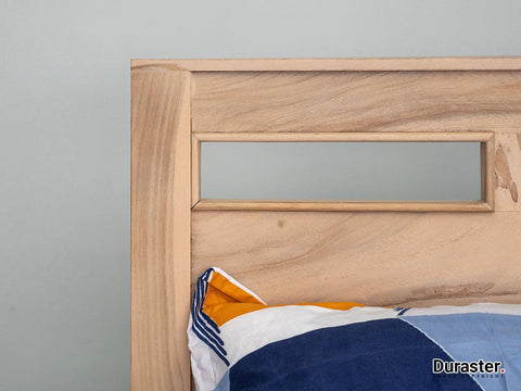 Novo Solid Sheesham wood Elegant Bed #1 - Duraster 