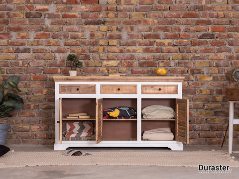 Duraster Novo Premium Solid Wood Sideboard #3