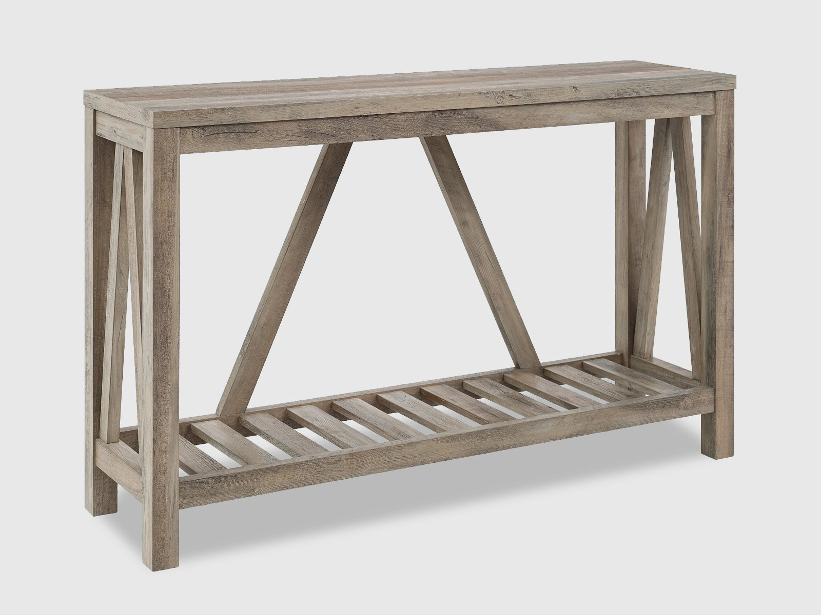 Duraster Goa Wooden Console Table (Shadow Gray) | Duraster