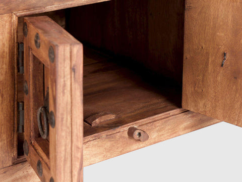 Sheesham Wood Coffee Table with Storage