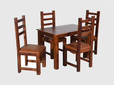 Duraster Ummed Transitional Sheesham Dining Set with Chairs #1