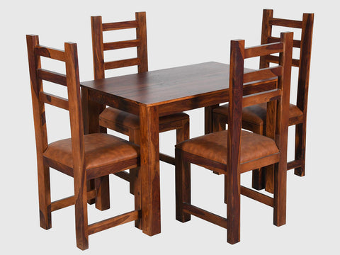 Duraster Ummed Transitional Sheesham Dining Set with Chairs #1