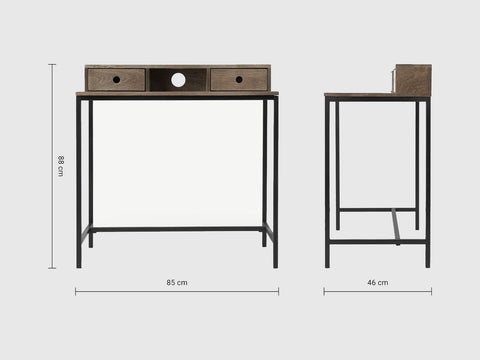 Duraster Verge Study Table with Storage #2