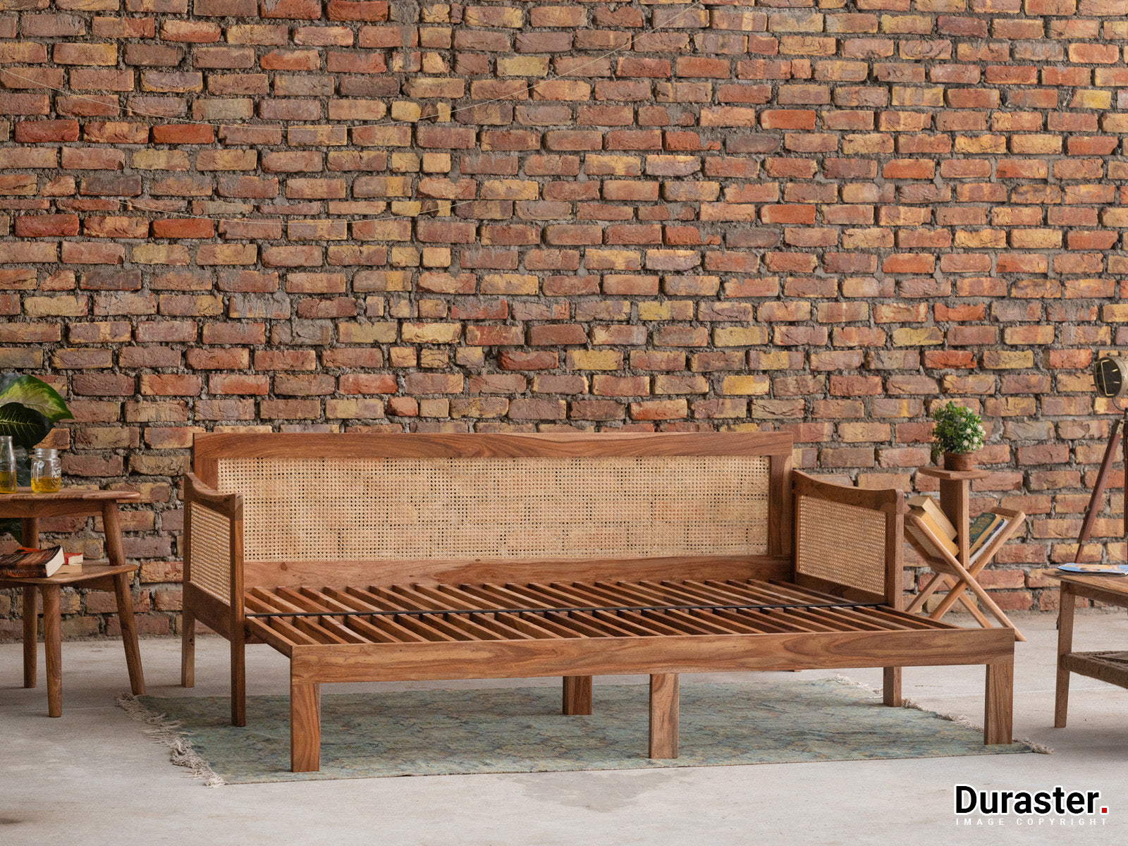 Duraster New York Wooden Sofa Cum Bed | Duraster