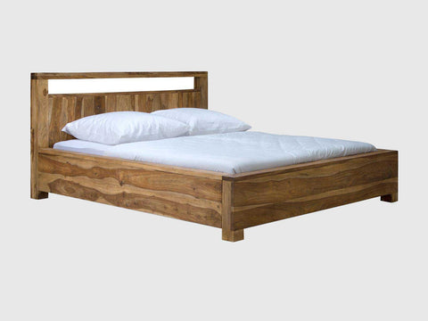 Duraster Vismit Modern Sheesham wood Storage King Size Bed #5