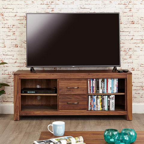 Marwar Sheesham Wood Walnut TV Unit #4 - Duraster 