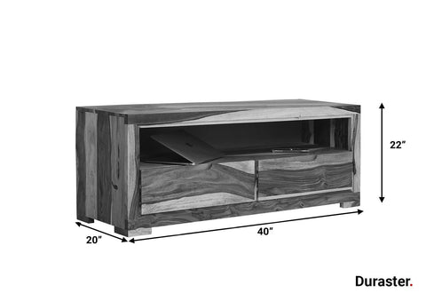 Raygoor Modern Sheesham wood TV Unit #1 - Duraster 