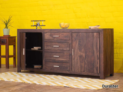 Gangaur Solid Sheesham wood Sideboard Cabinet  #13 - Duraster 