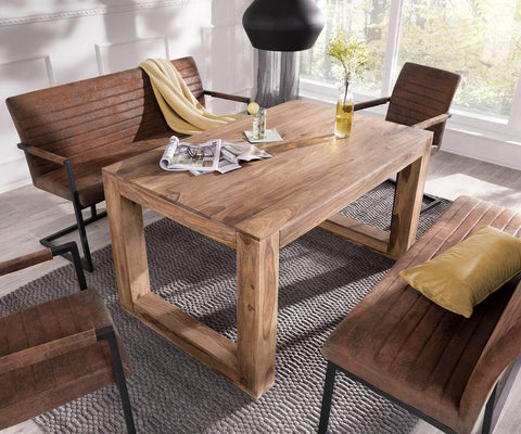 Eternal Solid Sheesham wood Dining Table  #1 - Duraster 
