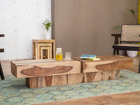 Nature New Age Sheesham Coffee Table #1 - Duraster 