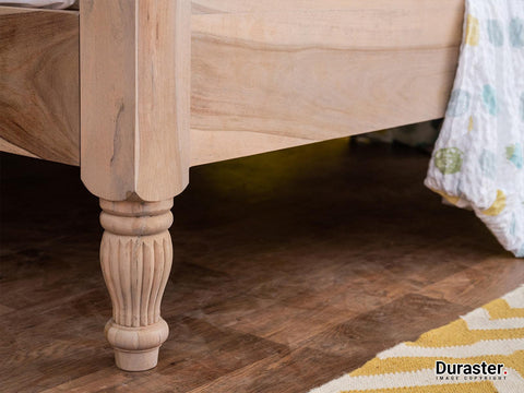 Novo Solid Sheesham wood Modern Canopy 4 Poster Bed#3 - Duraster 