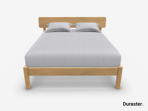 Preyas Solid Acacia wood Bed #24 - Duraster 