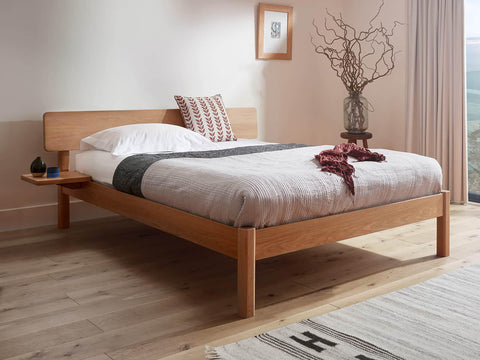 Preyas Solid Acacia wood Bed #24 - Duraster 