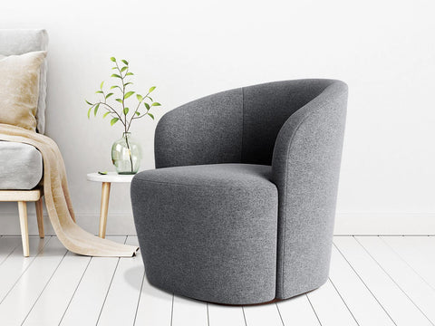 Norwich Fabric Upholstered Casual Chair #1 - Duraster 