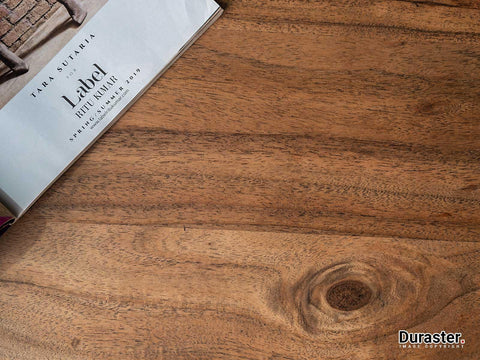 Hawkin Solid wood Handmade Live Edge Dining Set #1 - Duraster 