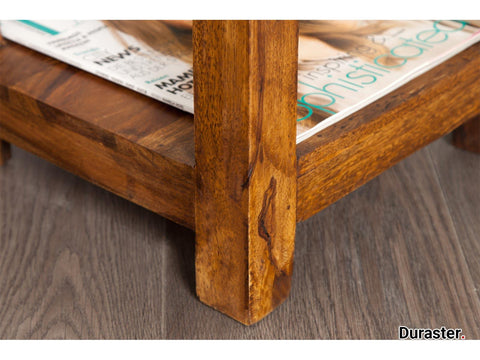 Rio Solid Sheesham 1 Drawer Sidetable#1 - Duraster 