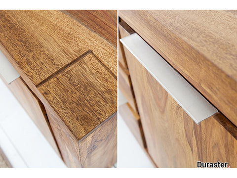 Torpedo Modern Sheesham Wood Sideboard#1 - Duraster 