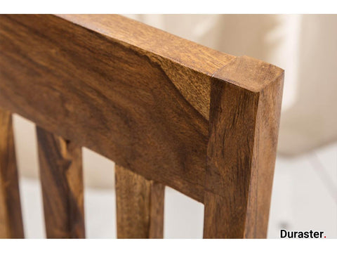 Torpedo Modern Sheesham Wood Dining Chair#1 - Duraster 