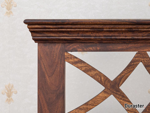 Ummed Solid Sheesham wood  Elegant Bed#1 - Duraster 