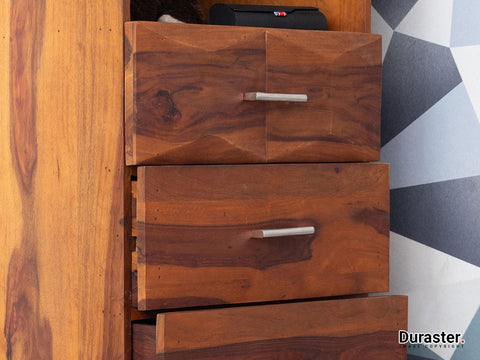 Vismit Modern Sheesham wood Dressing Cabinet#1 - Duraster 
