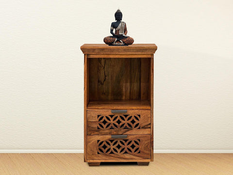 Vismit Solid Wood Sheesham Bedside #1 - Duraster 