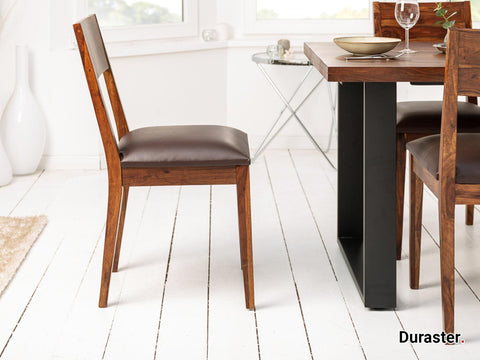 Vismit Solid Sheesham wood Dining Set # 3 - Duraster 